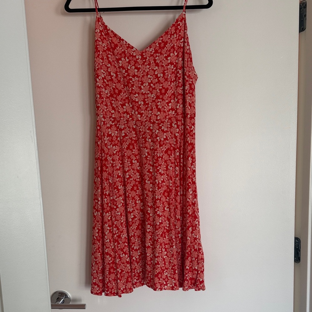 Gap Coral Red Dress